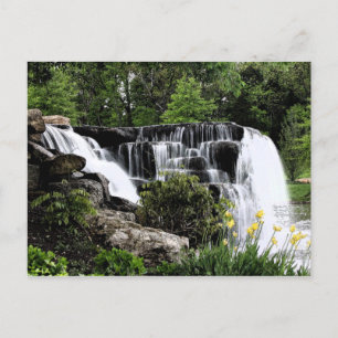 waterfall postcard