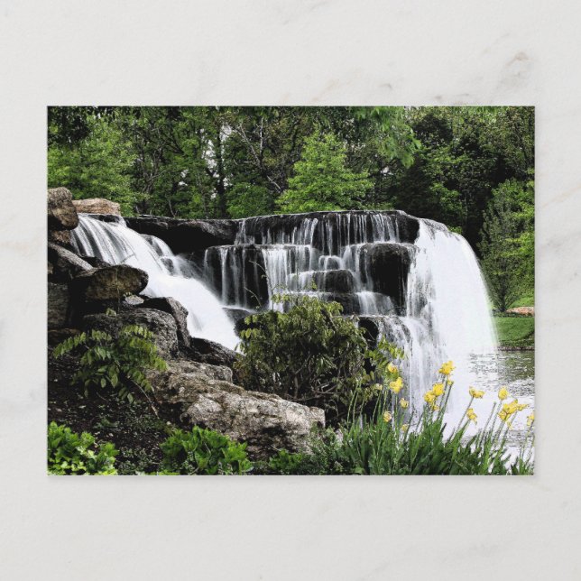 waterfall postcard (Front)