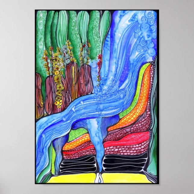 Waterfall Poster (Front)