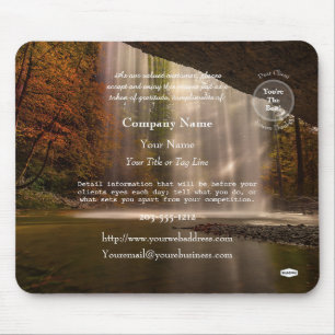 Waterfall Promotional Mouse Pad - HAMbyWG