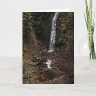 Waterfall, Psalm 41 (42) Greeting Card