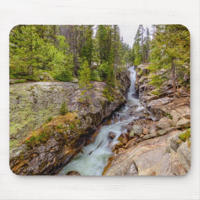 Waterfall & River Cascade Mouse Pad (Front)
