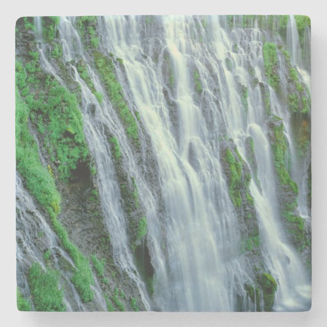 Waterfall scenic, California Stone Coaster (Front)