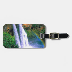 Waterfall Wailua Kauai Hawaii Luggage Tag