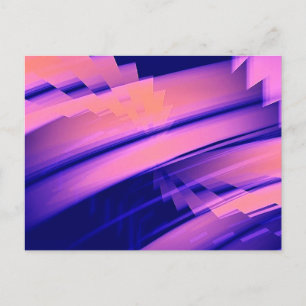 WATERFALL WATER ABSTRACT POSTCARD
