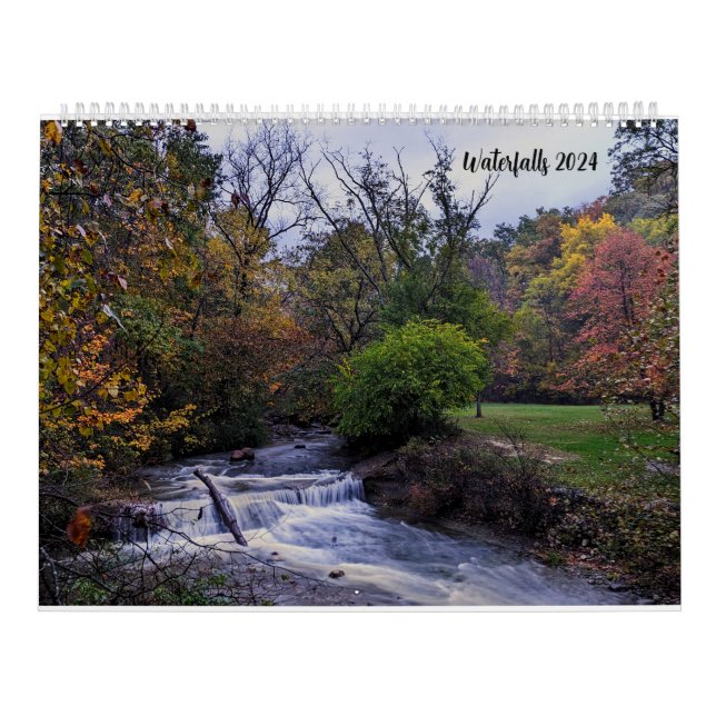 Waterfalls 2024 calendar (Cover)