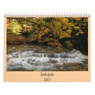 Waterfalls 2025 calendar
