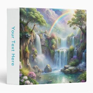 Waterfalls and Rainbow Binder