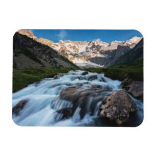 Waterfalls Aviolo Lake, Italy Magnet