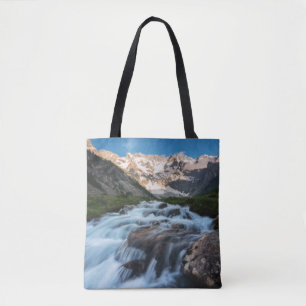 Waterfalls   Aviolo Lake, Italy Tote Bag