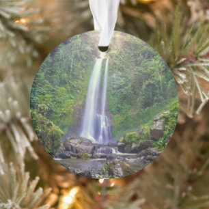 Waterfalls   Bali, Indonesia Ornament