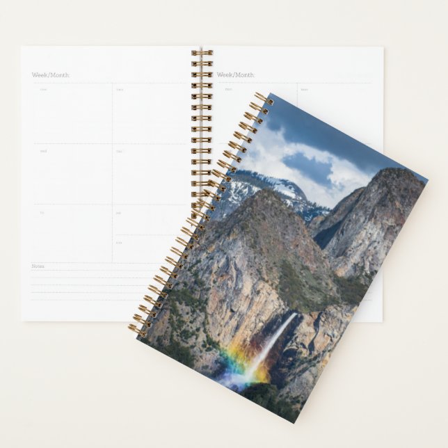 Waterfalls | Bridal Veil Falls Yosemite California Planner (Display)