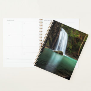 Waterfalls Erawan Waterfall, Thailand Planner
