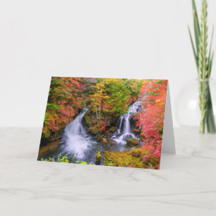 Waterfalls Faucet Waterfalls Nikko Japan Fall Card