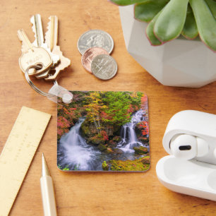 Waterfalls   Faucet Waterfalls Nikko Japan Fall Keychain
