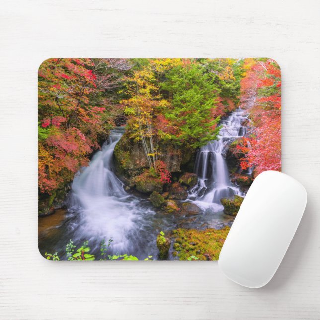 Waterfalls | Faucet Waterfalls Nikko Japan Fall Mouse Pad (With Mouse)