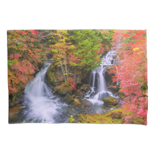Waterfalls Faucet Waterfalls Nikko Japan Fall Pillowcase