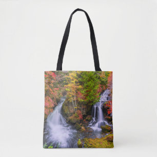 Waterfalls   Faucet Waterfalls Nikko Japan Fall Tote Bag