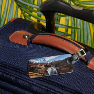 Waterfalls   Fitz Roy Mountain, Argentina Luggage Tag