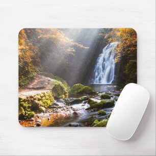 Waterfalls   Gleno, Northern Ireland Mouse Pad