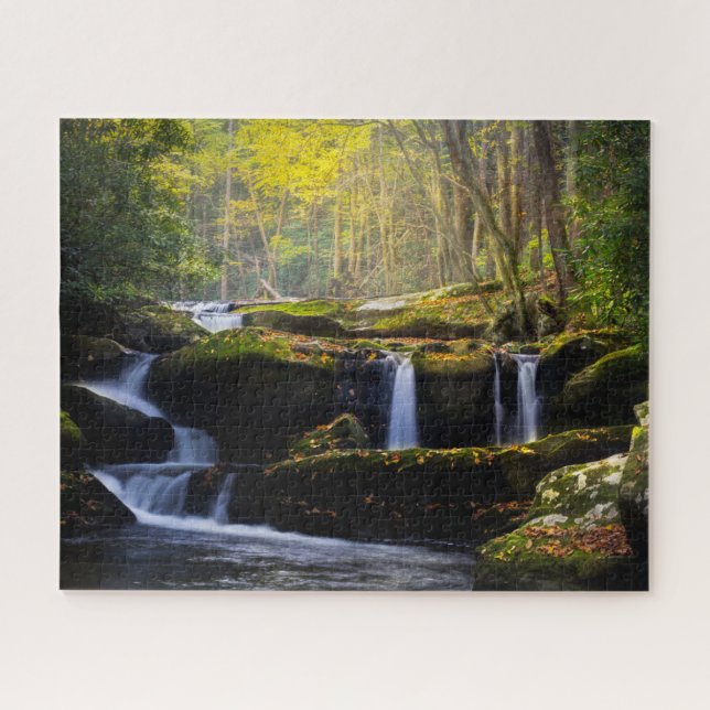 Waterfalls | Great Smoky Mountain National Park Jigsaw Puzzle (Horizontal)