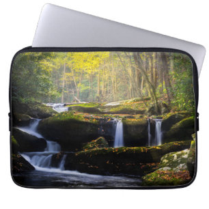 Waterfalls Great Smoky Mountain National Park Laptop Sleeve