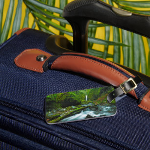 Waterfalls   Grotto Falls, Oregon Luggage Tag