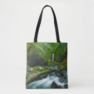 Waterfalls   Grotto Falls, Oregon Tote Bag