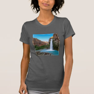 Waterfalls   Havasu Falls at Sunset T-Shirt