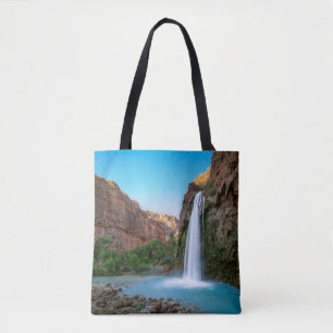 Waterfalls Havasu Falls at Sunset Tote Bag