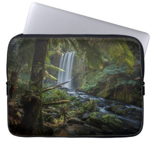 Waterfalls Hopetoun Falls, New Zealand Laptop Sleeve