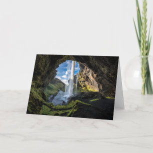 Waterfalls   Icelandic Waterfall Card