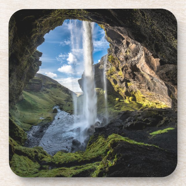 Waterfalls | Icelandic Waterfall Coaster (Front)