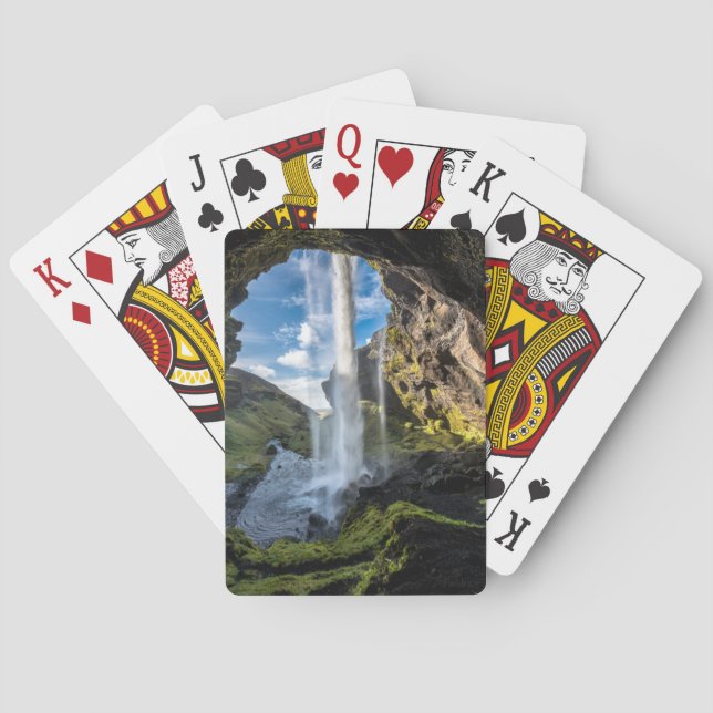 Waterfalls | Icelandic Waterfall Playing Cards (Back)