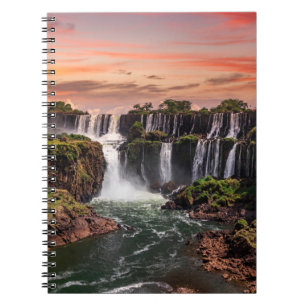 Waterfalls Iguacu National Park Notebook