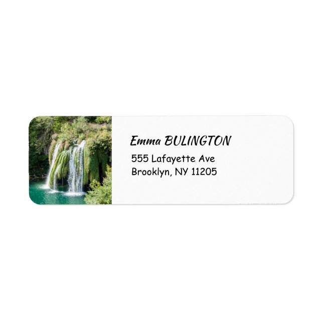 Waterfalls in Plitvice National Park - Croatia (Front)