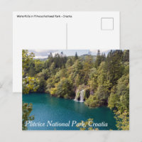 Waterfalls in Plitvice National Park - Croatia