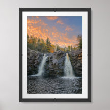 Waterfalls In Superior, Wisconsin