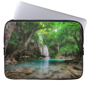 Waterfalls   Kanchanaburi, Thailand Laptop Sleeve