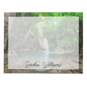 Waterfalls Kanchanaburi, Thailand Notepad