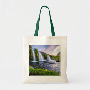 Waterfalls   Kirkjufellsfoss, Iceland Tote Bag