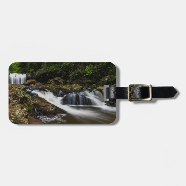 Waterfalls Lip Falls Gold Coast Australia Luggage Tag (Front Horizontal)