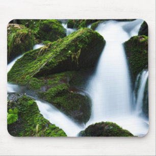 waterfalls mouse pad