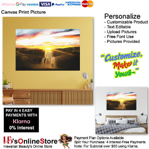 Waterfalls Nature Relax Home Office Picture 14 Canvas Print