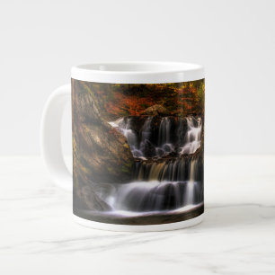 Waterfalls   New England Connecticut Large Coffee Mug