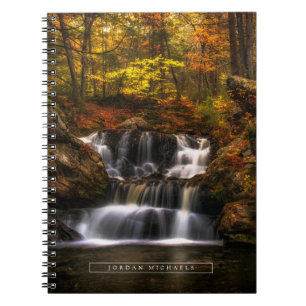 Waterfalls New England Connecticut Notebook