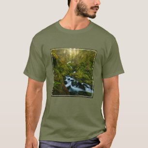 Waterfalls Olympic National Park, Washington T-Shirt