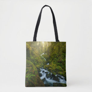 Waterfalls Olympic National Park, Washington Tote Bag