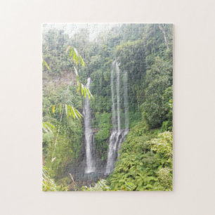 Waterfalls on Bali,Indonesia Jigsaw Puzzle