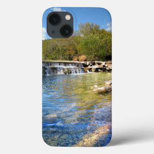 Waterfalls on Barton Creek in Austin Texas 2 iPhone 13 Case